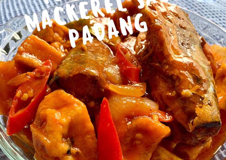 Tumis Tahu Mackerel Saus Padang