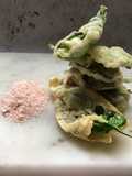 Spinach crisps