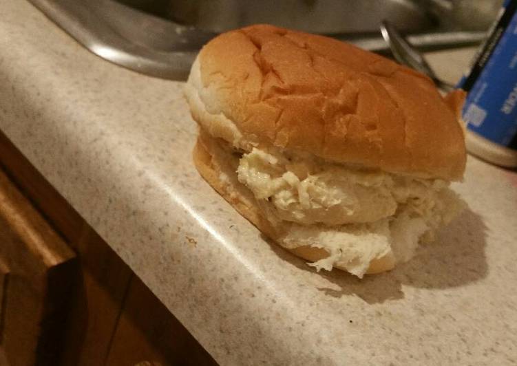 How to Prepare Perfect Cream chicken sandwhiches