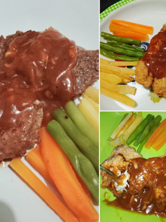 Foto resep Resep Beef Steak, Crispy Beef Steak, & Crispy chicken Steak