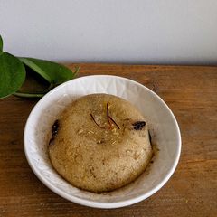 A picture of Prasadacha Sheera (Suji ka Halwa).