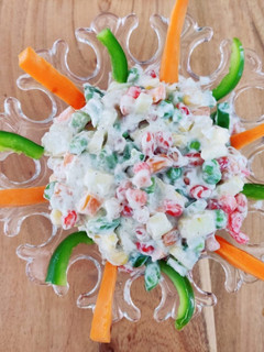 રશિયન સલાડ (Russian Salad Recipe In Gujarati) રેસીપી મુખ્ય ફોટો