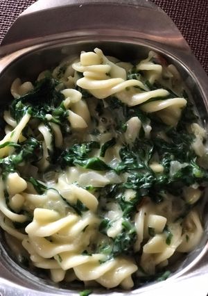A picture of Spinach Pasta.