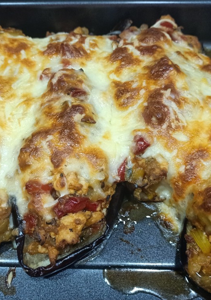 Una foto de Berenjenas de Tofu y verduras