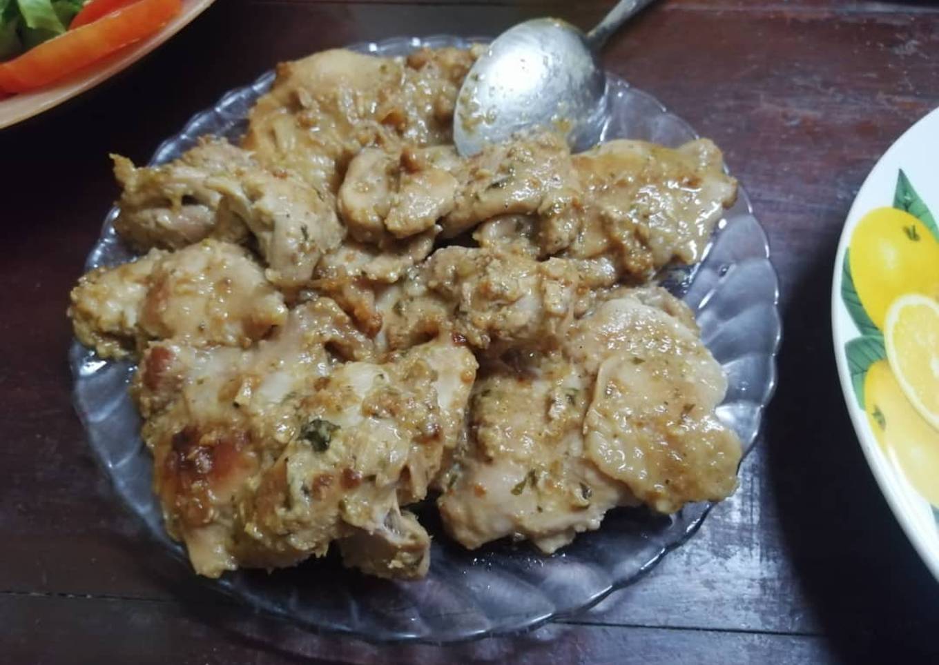 Pollo al ajillo