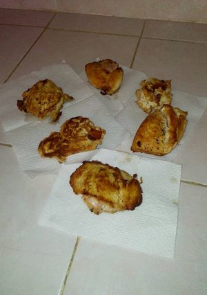 Una foto de Pechugas de pollo rellenas