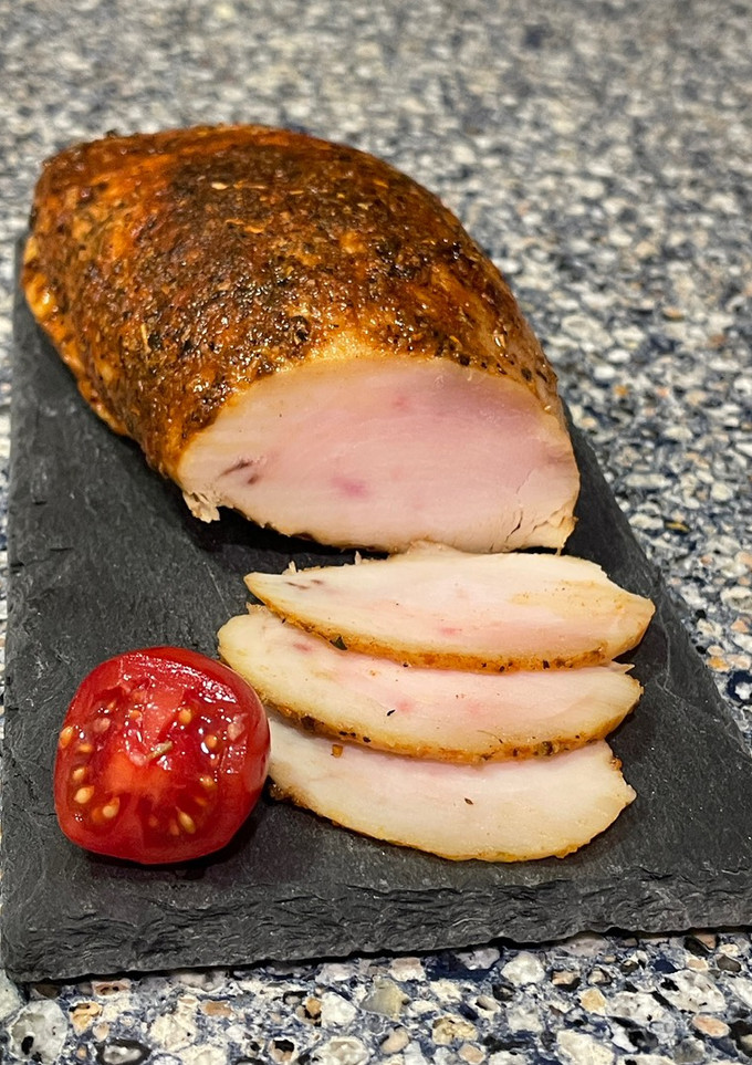 Una foto de Fiambre de pollo en Thermomix