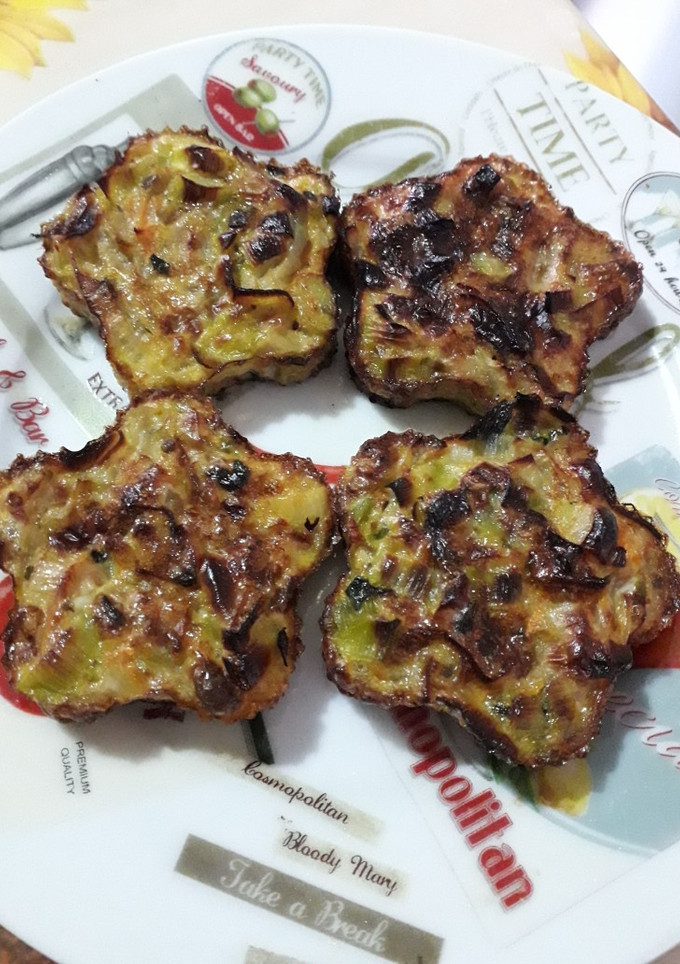 Una foto de Muffins de puerro