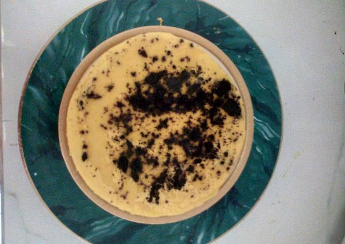 Puding waluh kuning oreo