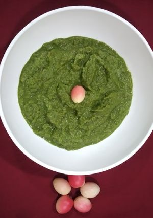 A picture of Karonda chutney.