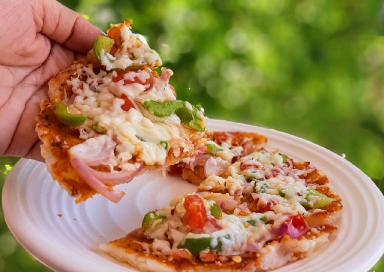 Step-by-Step Guide to Prepare Speedy Gluten free Rice pizza