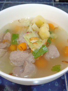 Foto resep Sup Bakso Sederhana