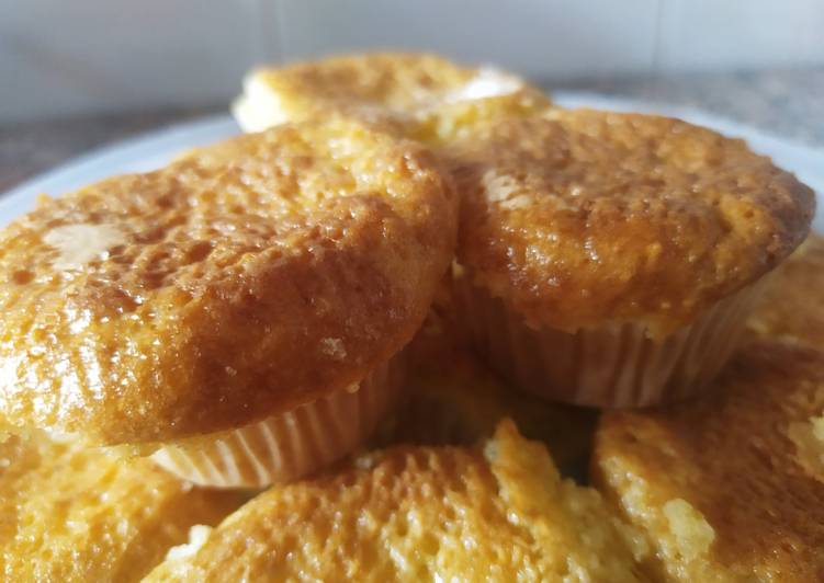 Magdalenas de almendra y limón en Mambo