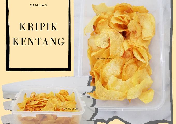 Resep Kripik Kentang Anti Gagal