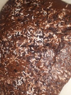 Una foto de Bizcocho de chocolate y yogurt 😑