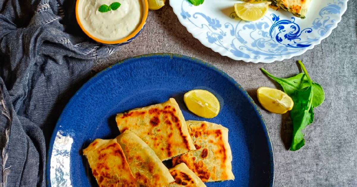 Gozleme / Turkish Stuffed Flat Bread Recipe By Spicequeen - Cookpad