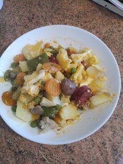 Una foto de Verdura cocida con chorizo