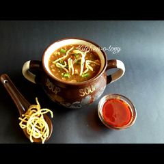 A picture of Chicken Hot-And-Sour Soup.
