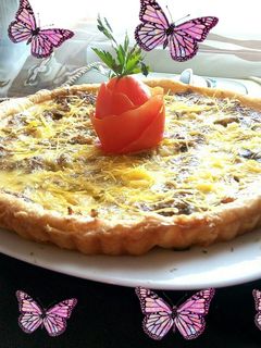 صورة لوصفة كيش باللحم المفروم