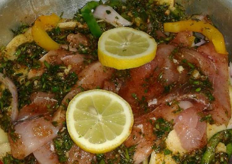 Filetes de pescado al horno