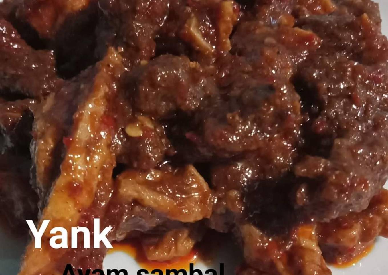 Ayam sambal goreng