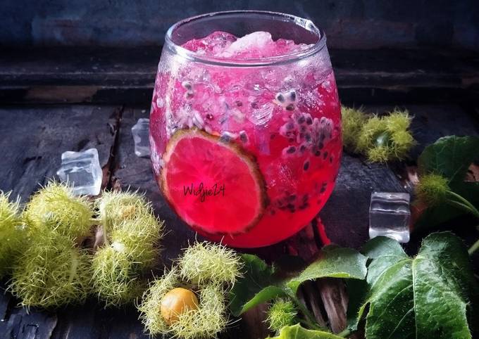 Resep Es Buah Kelubut Jeruk Purut oleh Widjie Astuti - Cookpad