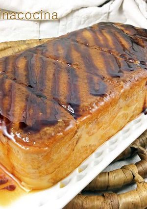 Una foto de Flan de bizcocho de soletilla o magdaleno