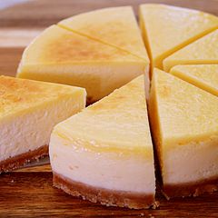 A picture of Creamy Baked Cheesecake | This melts in your mouth!.