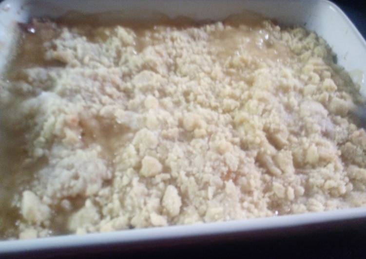 Apple &amp; Pear Crumble