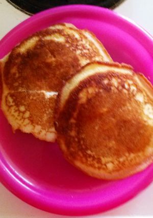 Una foto de Hotcakes sin gluten