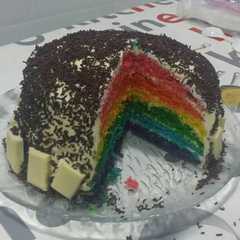 Una foto de Tarta Arcoiris