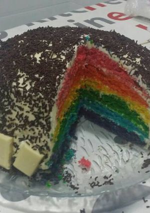 Una foto de Tarta Arcoiris