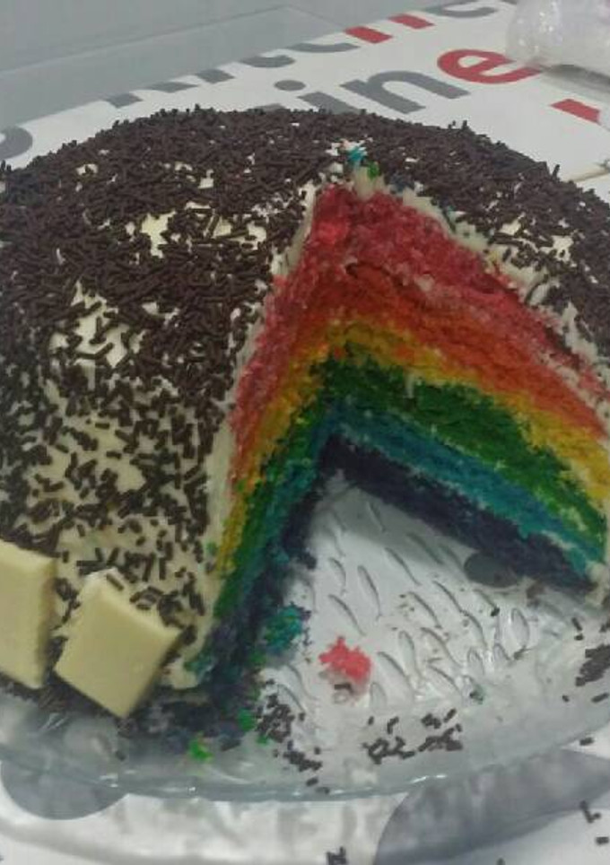 Una foto de Tarta Arcoiris