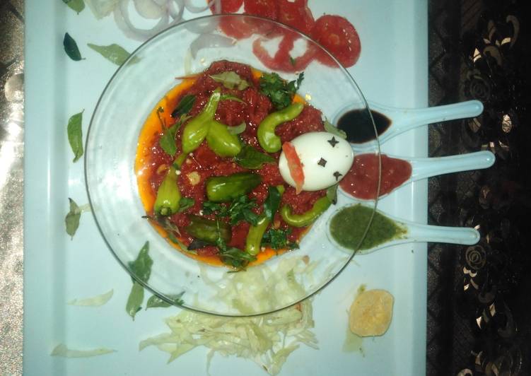 Recipe of Perfect Tomato Cut Hyderabadi dish