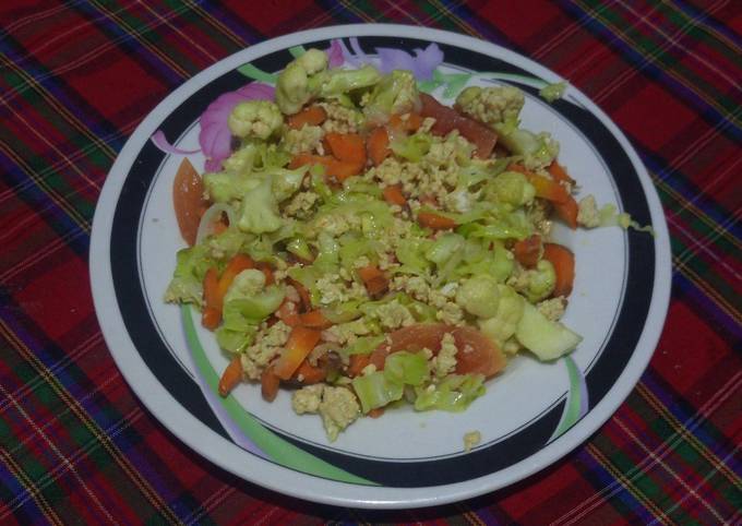 Bagaimana Menyiapkan Sayur Orak Arik Telur Sederhana, Enak Banget