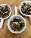 Ceviche de Lactarius deliciosus (Níscalos)