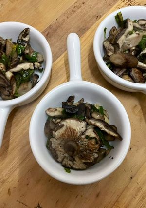 Una foto de Ceviche de Lactarius deliciosus (Níscalos)