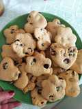 Biscotti con mirtilli rossi essiccati
