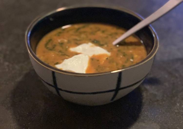 Recipe of Perfect Vegan coconut lentil soup