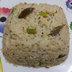 A picture of Curd rice.