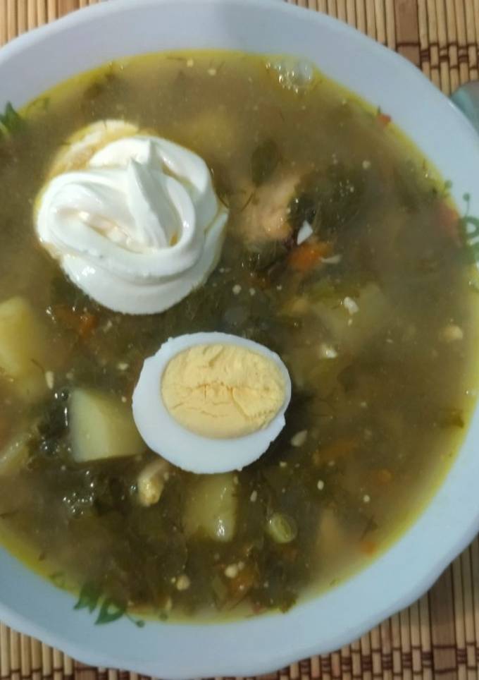 Зелений борщ
