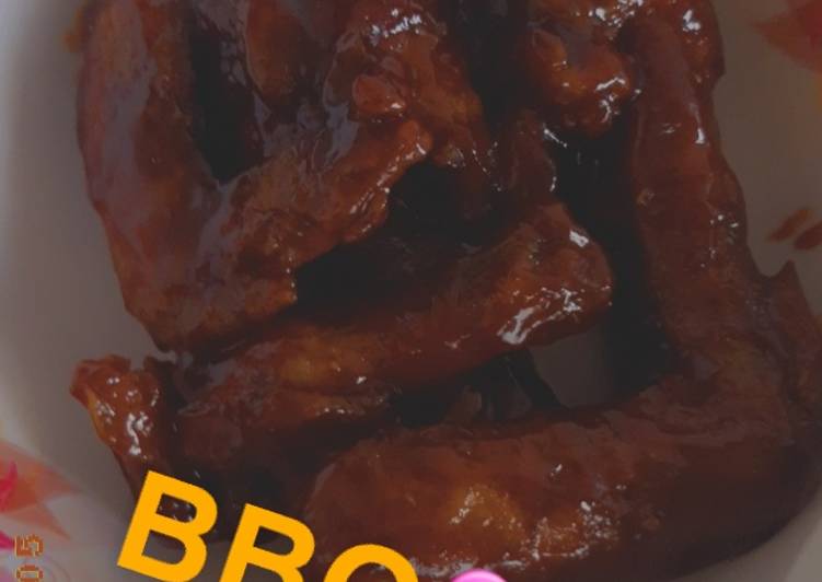 Step-by-Step Guide to Prepare Speedy Honey BBQ Chicken Wings