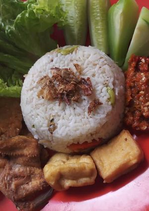 Foto resep Nasi Liwet Ricecooker Simpel Bangeeet
