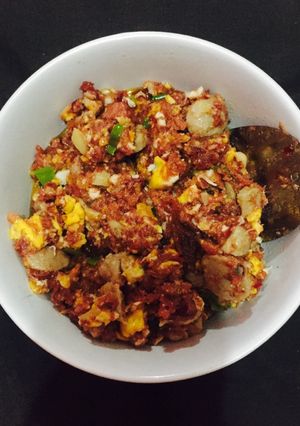 Foto resep Kornet ala anak kost dengan rice cooker atau kompor bisa