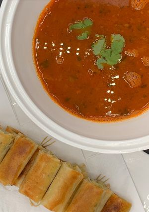 Une photo de Soupe de crevettes à l’orientale (Çorba) 🇩🇿