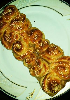 عکسی از دستور نون فانتزی شیرمال قندی