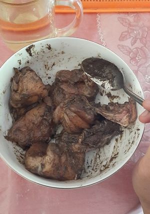 Foto resep Resep Ayam Cruncy black paper