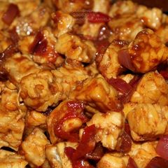 A picture of Tempeh Stir-Fry with Tauco.