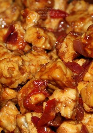 A picture of Tempeh Stir-Fry with Tauco.