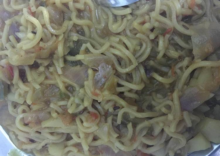 Easiest Way to Prepare Homemade Masala maggi
